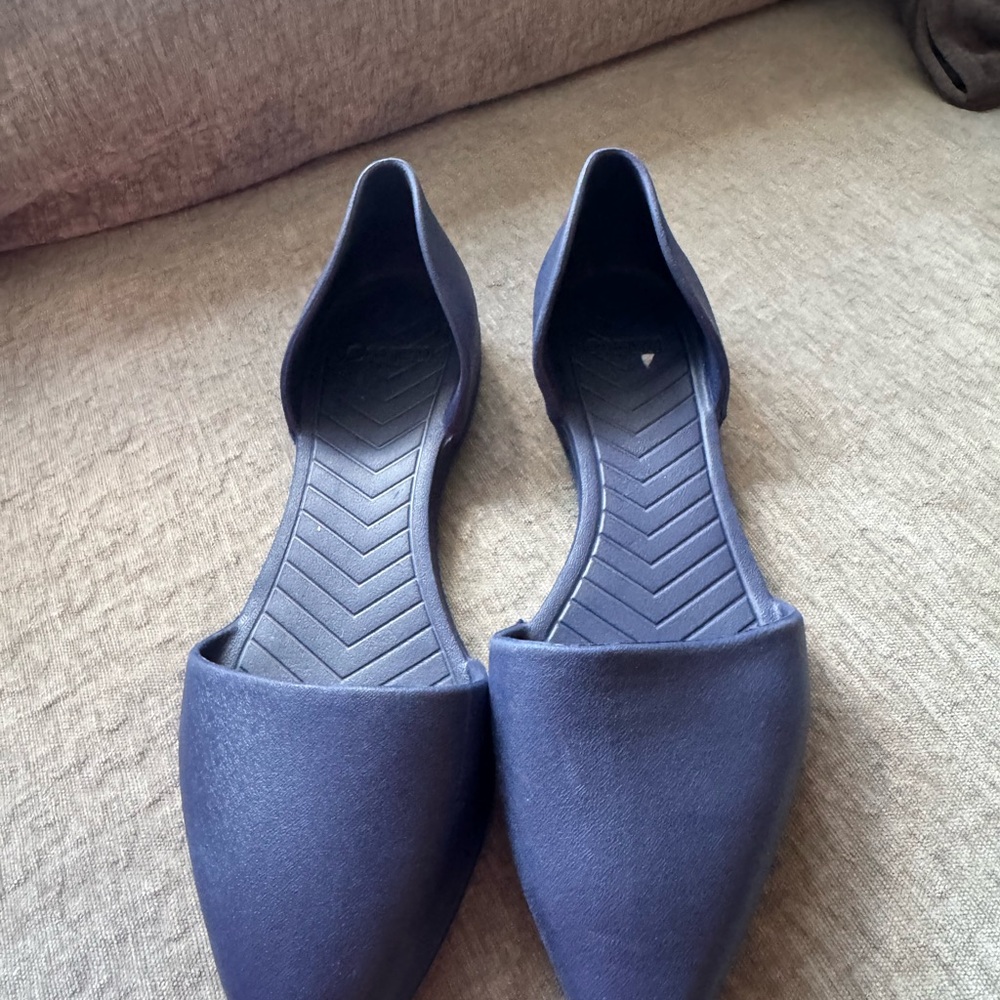 Native Shoes Women's Navy D'Orsay Flats